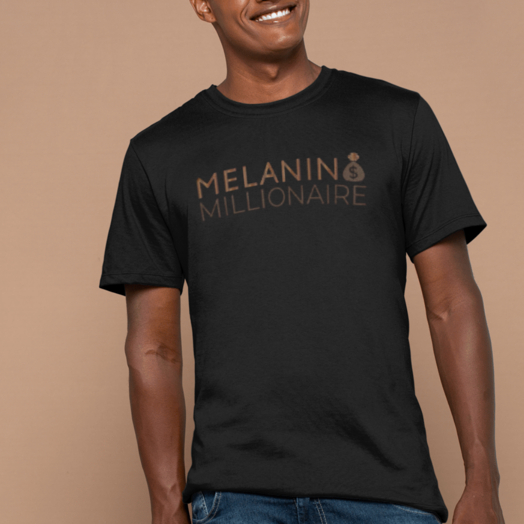 Melanin Millionaire Money Bag Tee