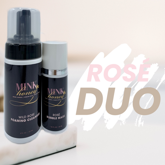 The Rose + Rosé Facial Duo