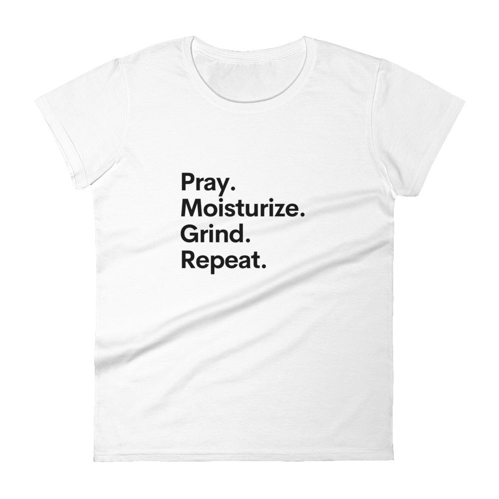Pray Moisture Grind Repeat Tee