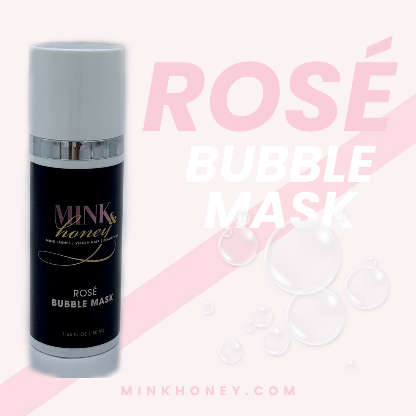 Rosé Bubble Mask