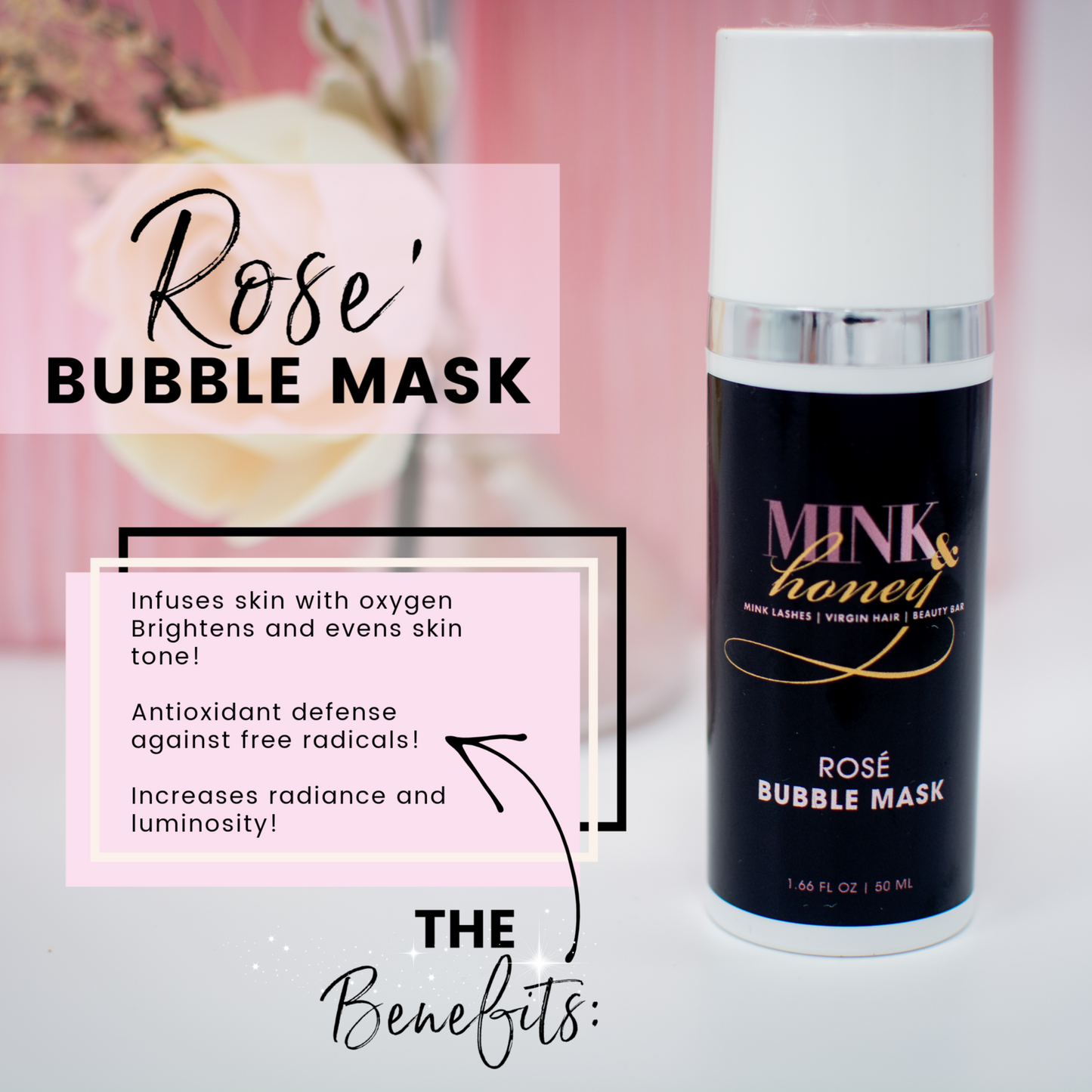 Rosé Bubble Mask