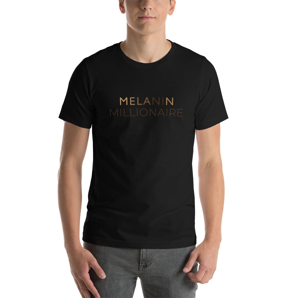 Melanin Millionaire Short-Sleeve Unisex T-Shirt