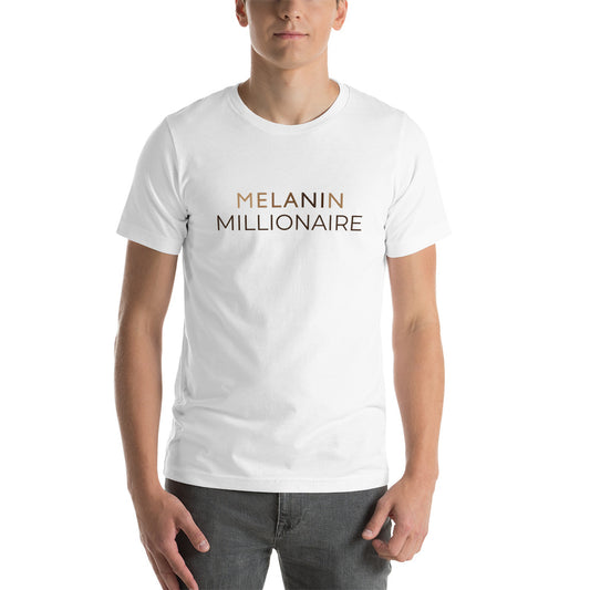Melanin Millionaire Short-Sleeve Unisex T-Shirt